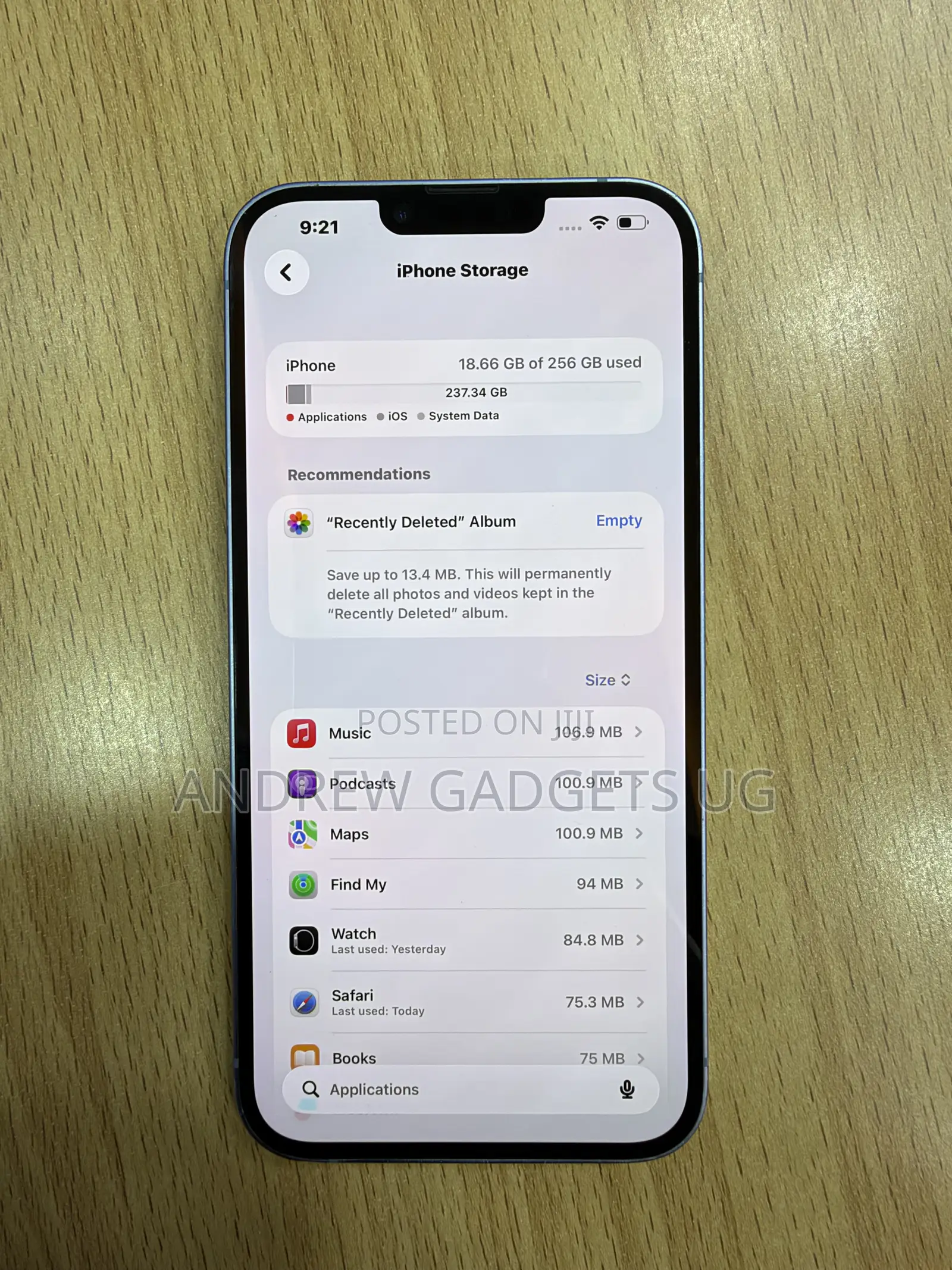 Apple iPhone 14 Plus 256 GB Blue