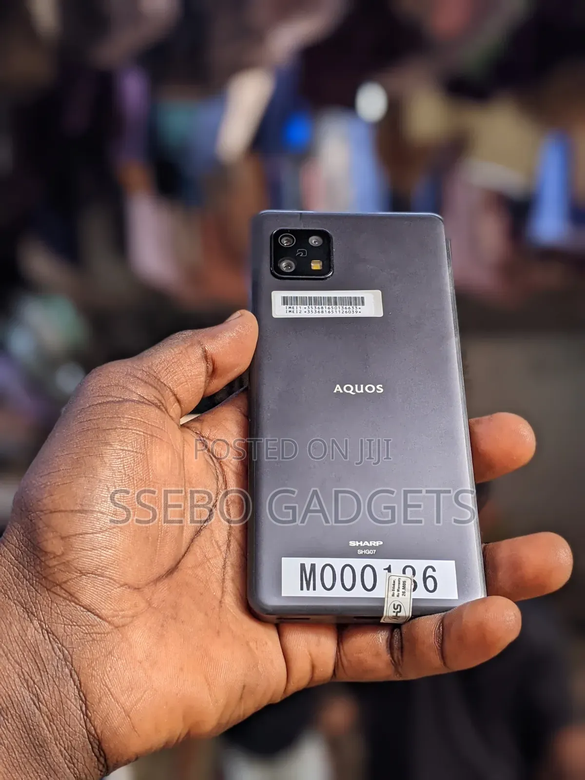 Sharp Aquos Sense6 64 GB Black