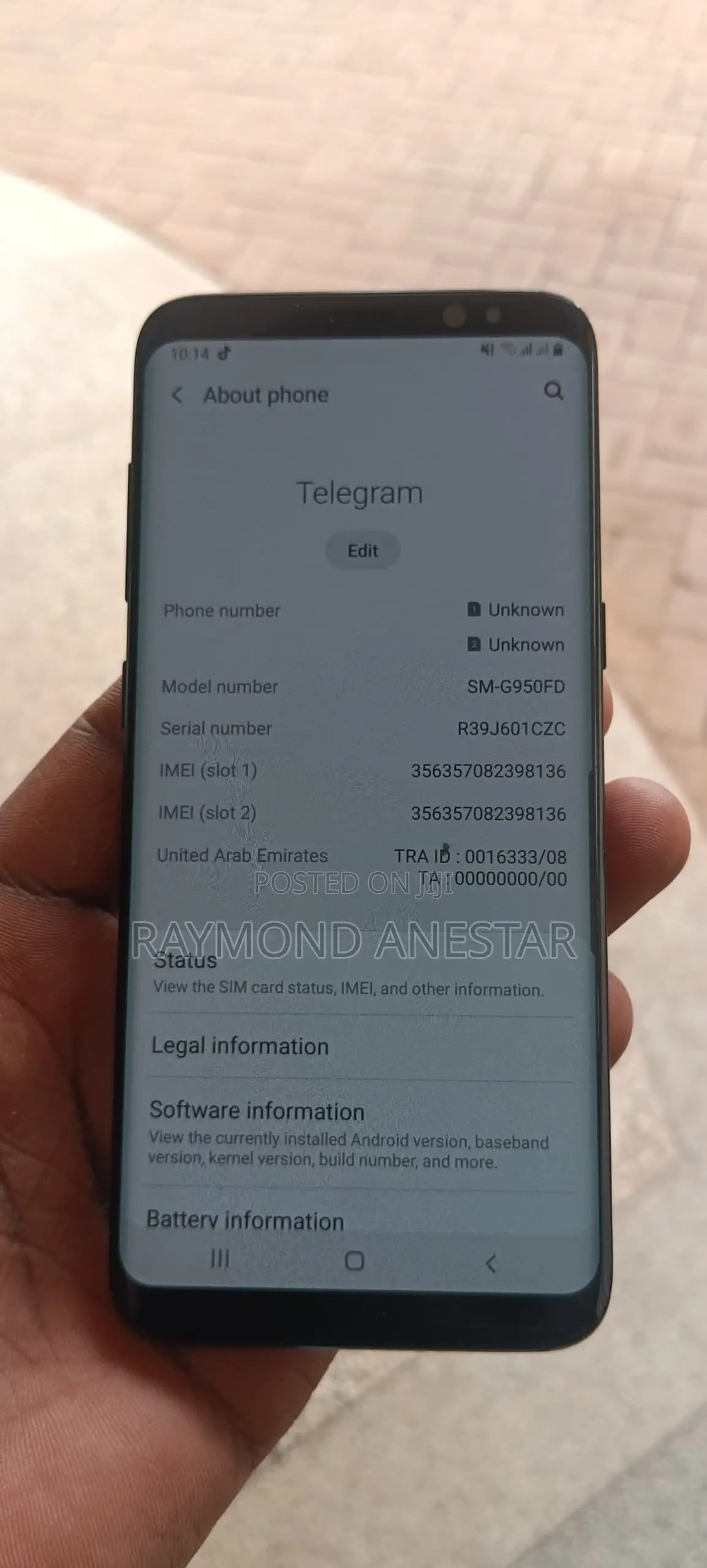 Samsung Galaxy S8 64 GB Black