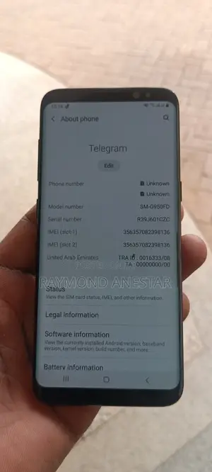 Samsung Galaxy S8 64 GB Black