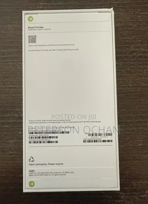 New Apple iPhone 17 Pro Max 512 GB Silver