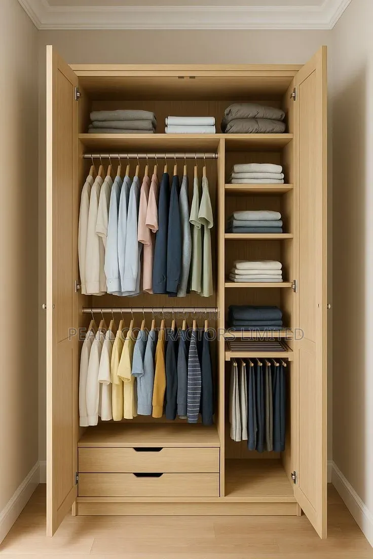 Wardrobes/All Closet Wardrobes in Uganda in Any Colour 1,200,000/-