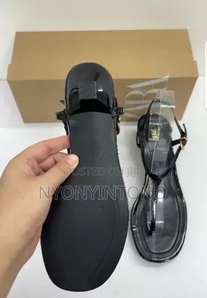 Zara Thong Sling Back Kitten Shoe
