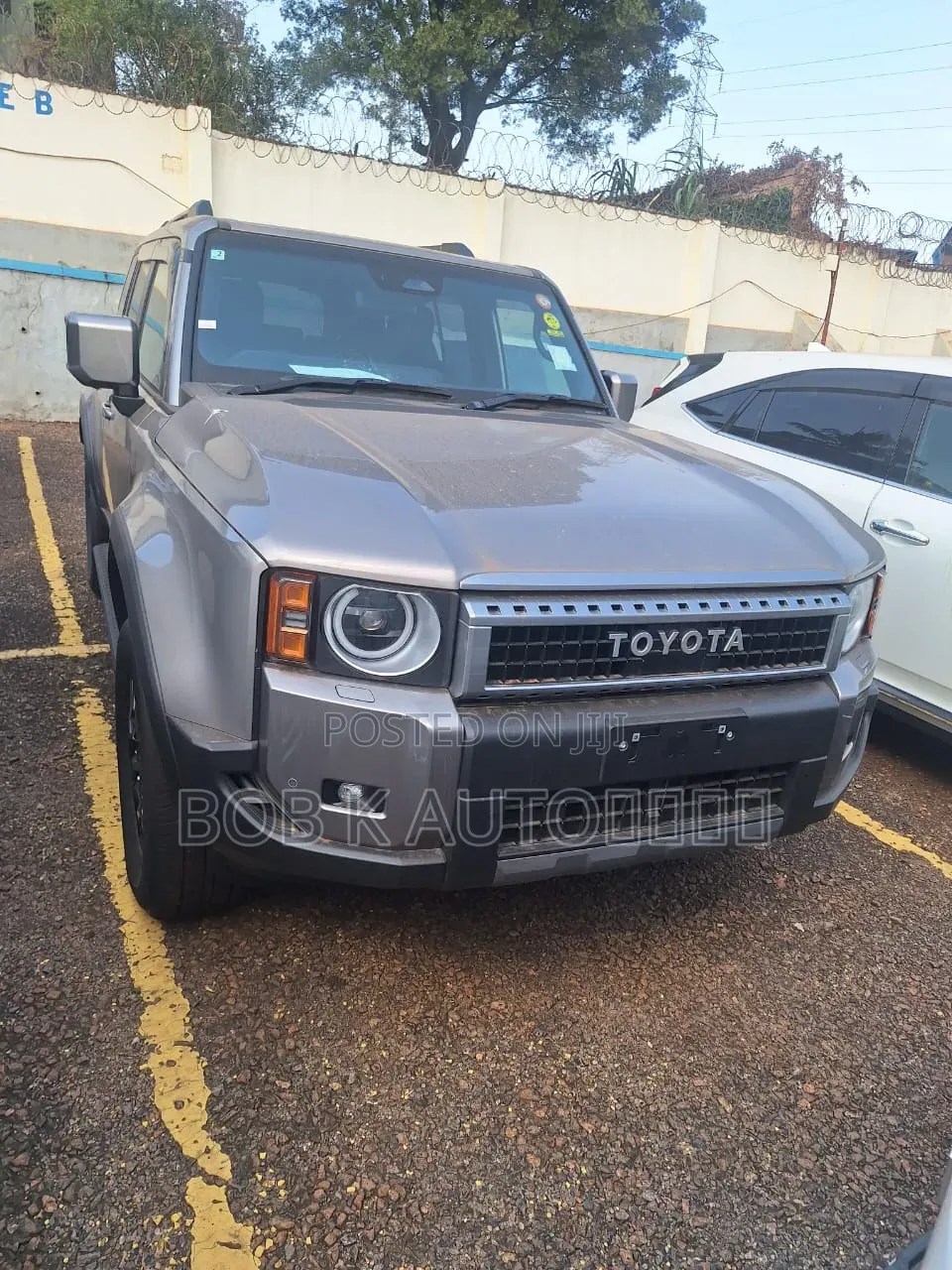 New Toyota Land Cruiser Prado 2.4 Petrol 2025 Gray