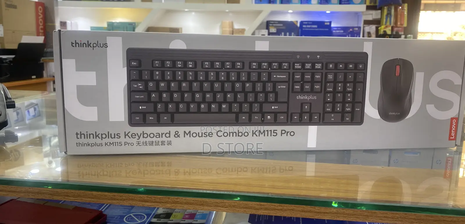 Lenovo Thinkplus Keyboard and Mouse Combo KM115pro
