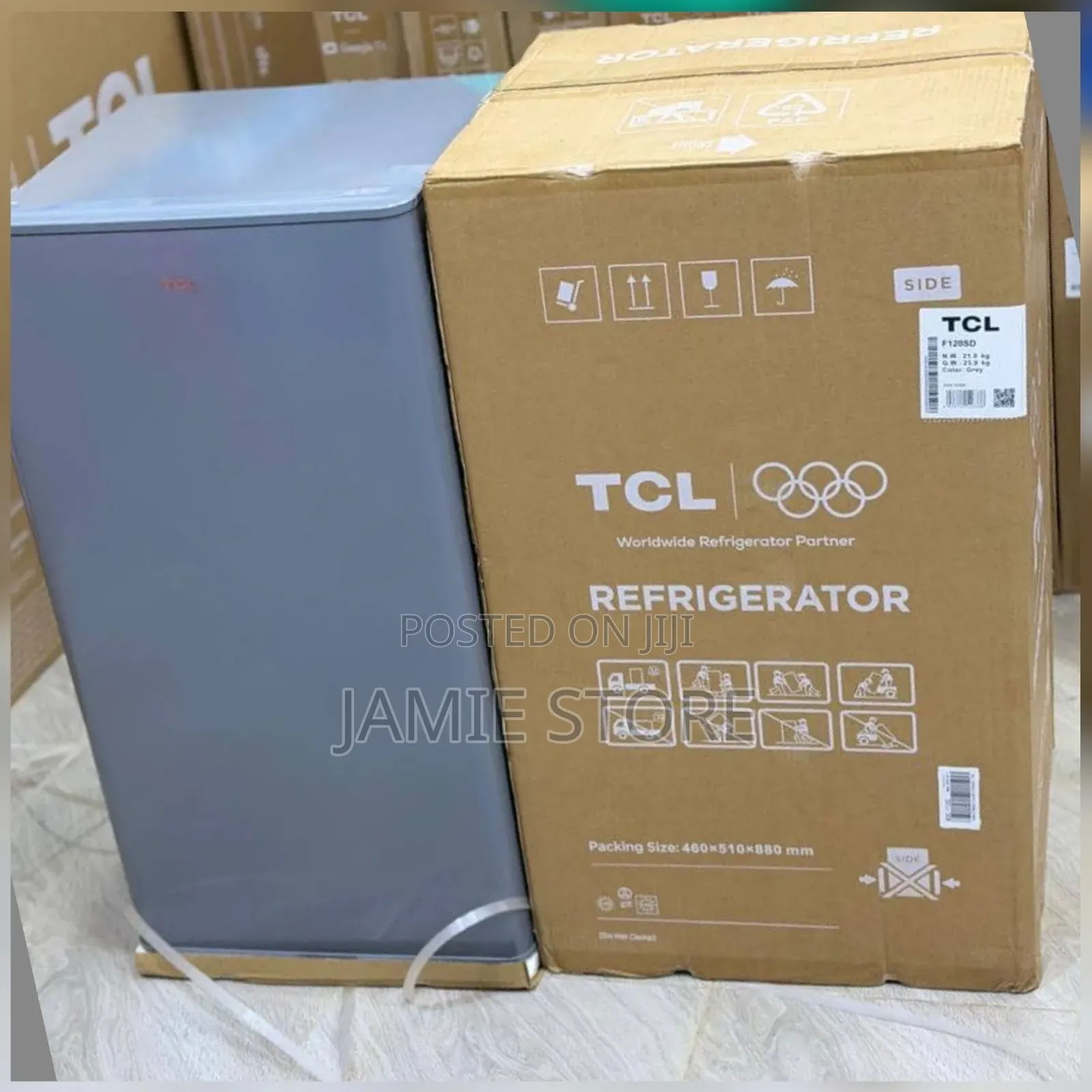 TCL Single Door Refrigerator 120l/ Small Refrigerator
