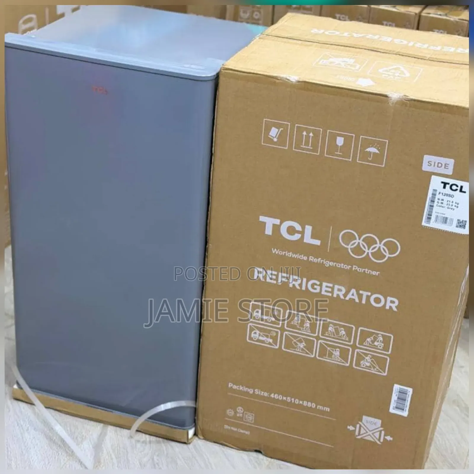TCL Single Door Refrigerator 120l/ Small Refrigerator
