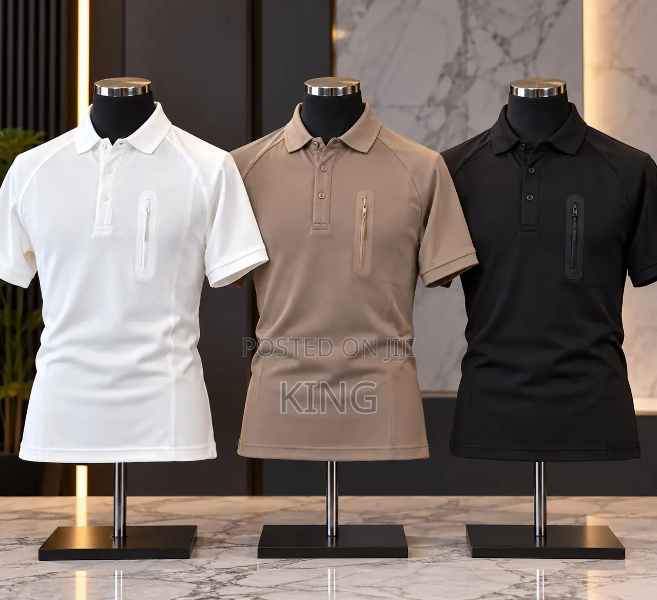 Men's Tactical/Half-Zip Polo Shirts