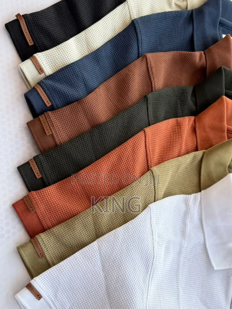 Classic Button Placket T-Shirts