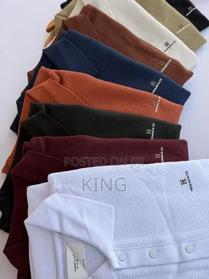 Classic Button Placket T-Shirts