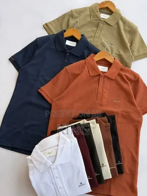 Classic Button Placket T-Shirts