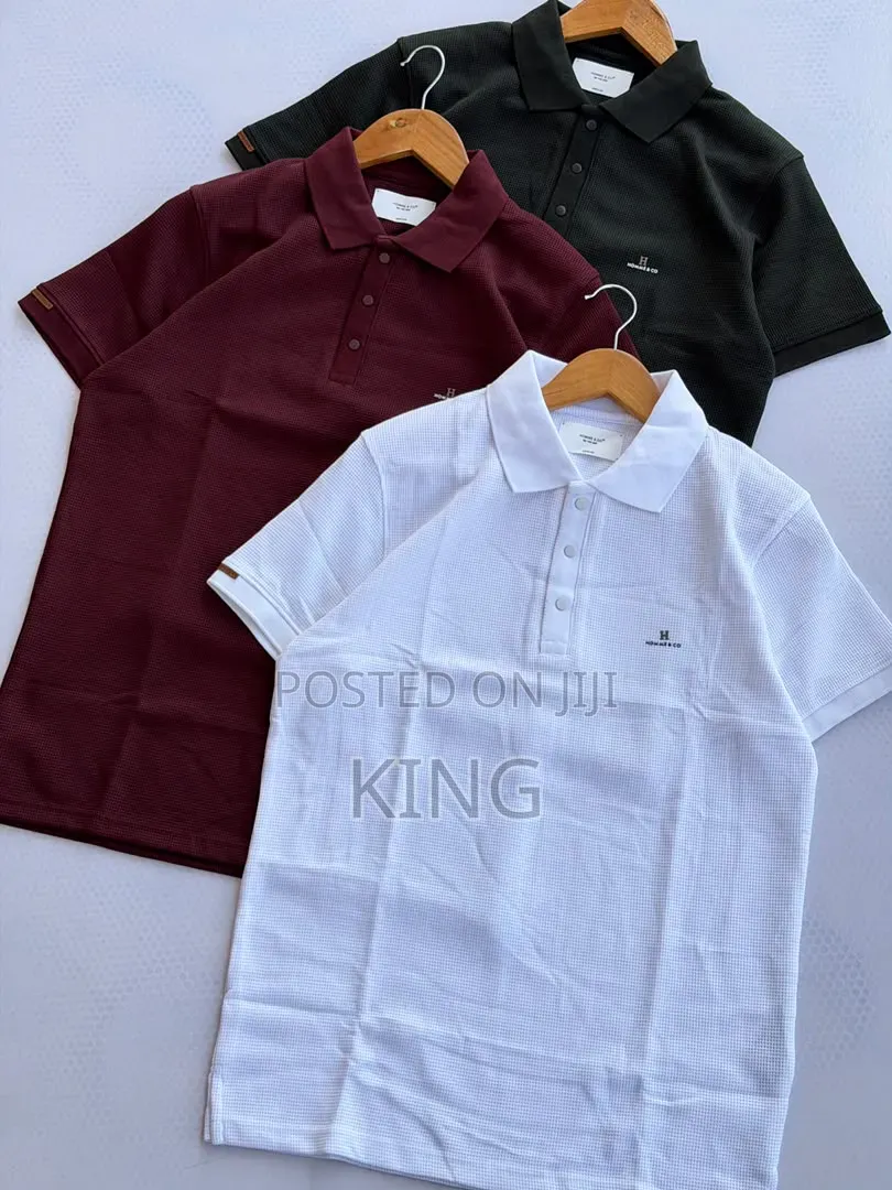 Classic Button Placket T-Shirts