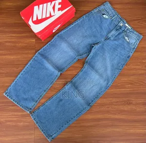 Sky Blue Buggy Jeans