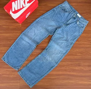 Sky Blue Buggy Jeans
