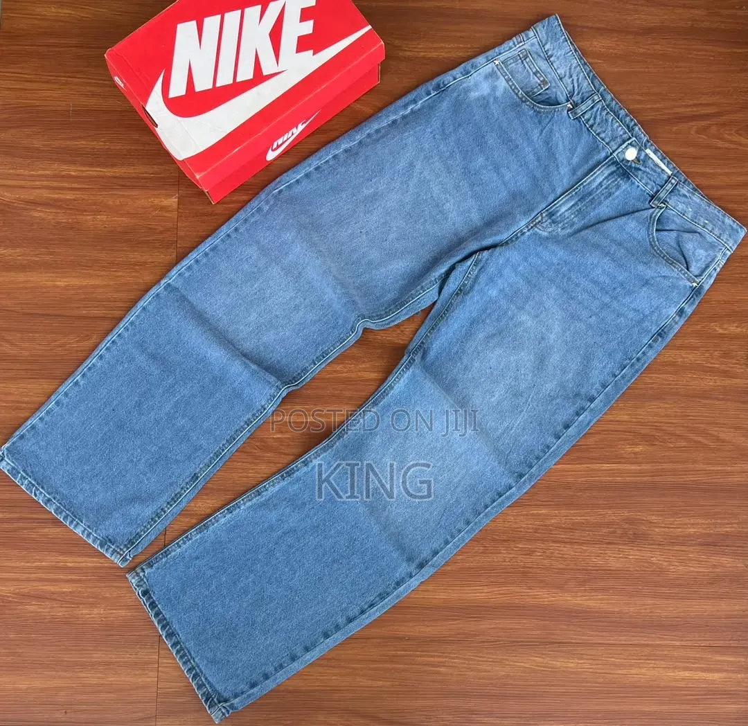 Sky Blue Buggy Jeans