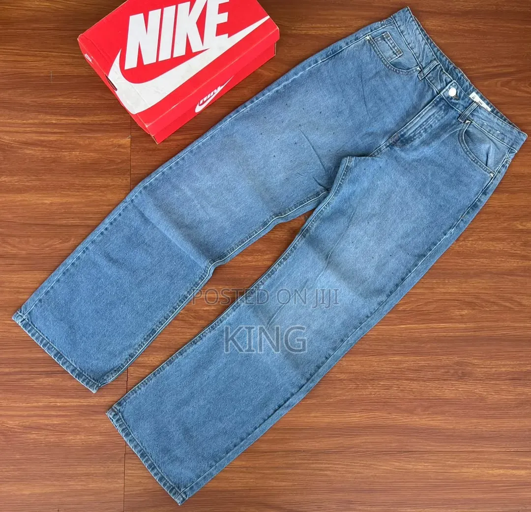 Sky Blue Buggy Jeans