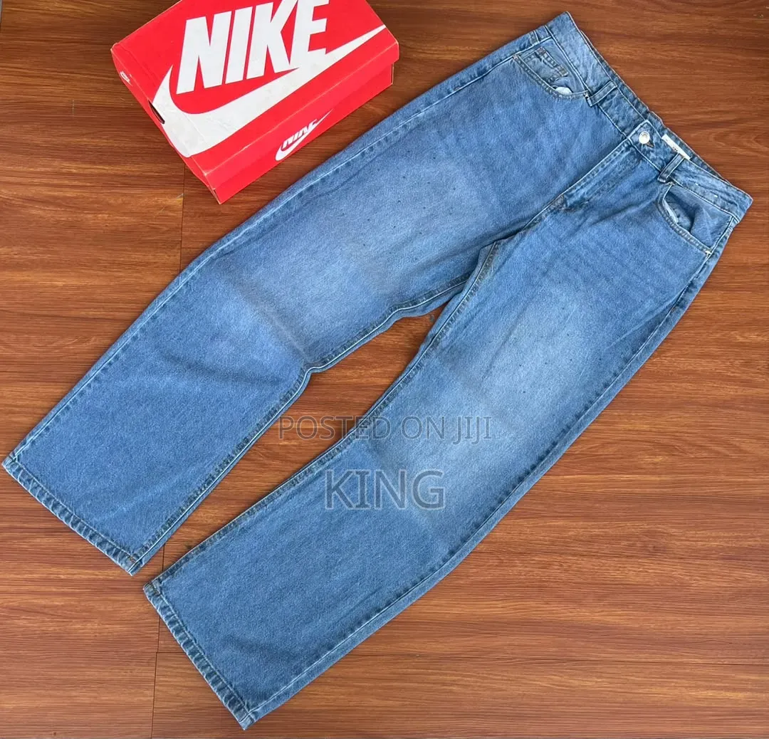 Sky Blue Buggy Jeans