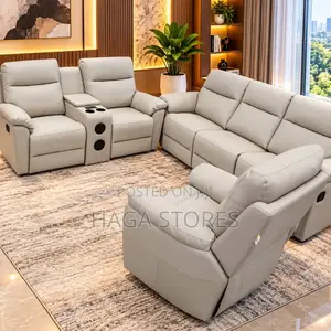 Cream Manual Recliner