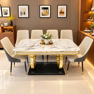 Rectangular Marble Dining Table