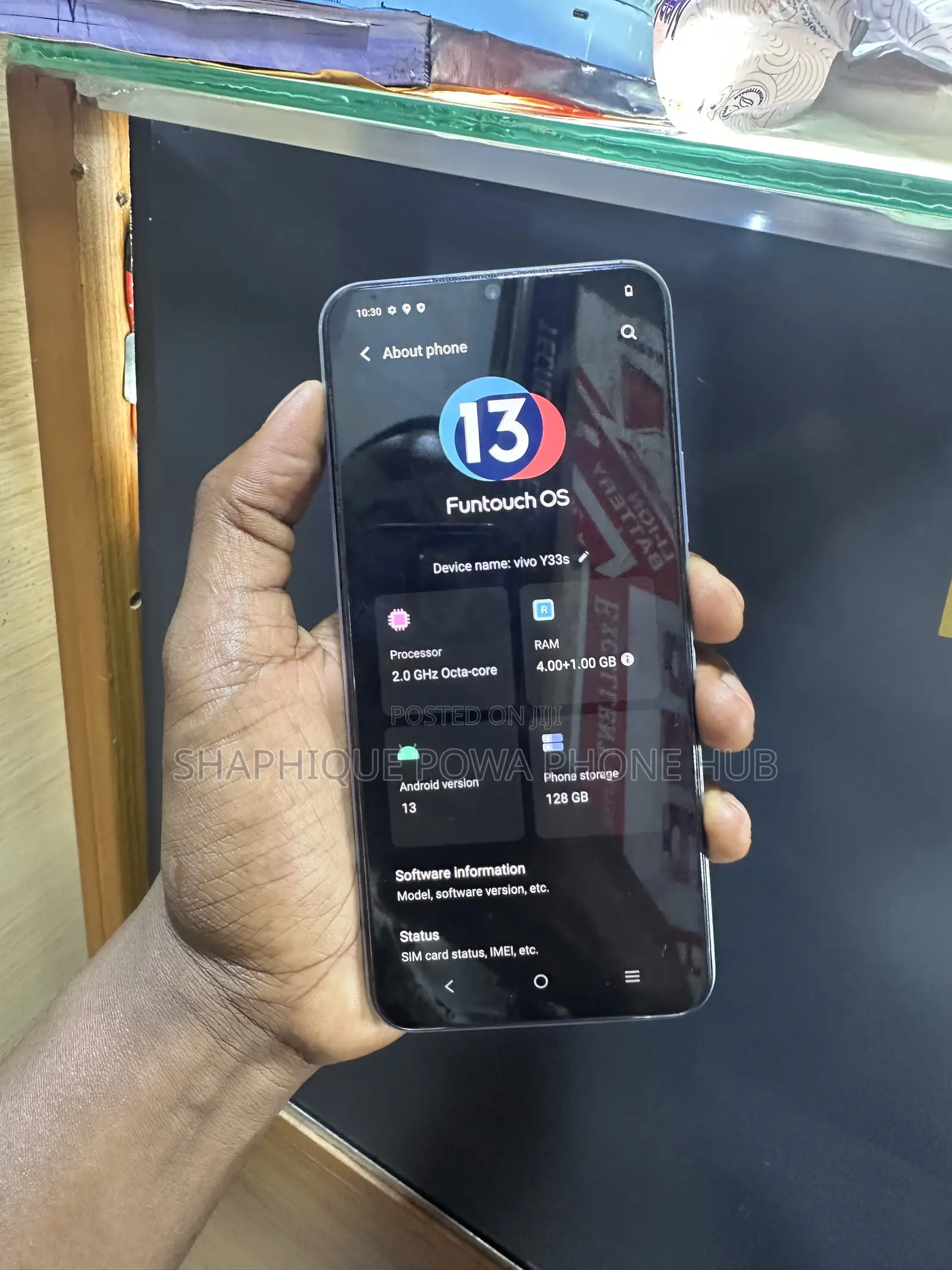 Vivo Y33s 128 GB Blue