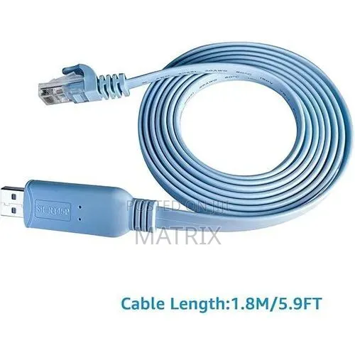 USB to RJ45 Console Cable With FTDI Chip for Cisco NetGear Routers