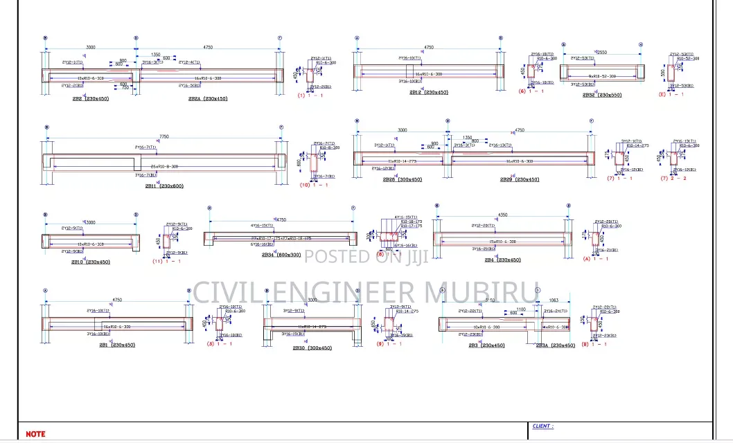 Structural Drawings by Professional Structural Engineer