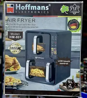 Hoffman Double Airfryer 12litre