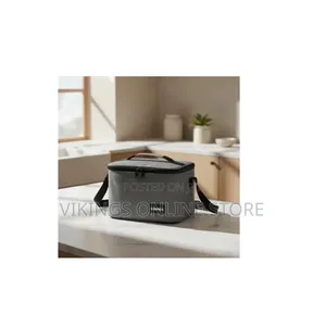 4l Grey Sannea Insulated Lunch Bag