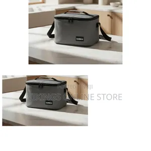4l Grey Sannea Insulated Lunch Bag