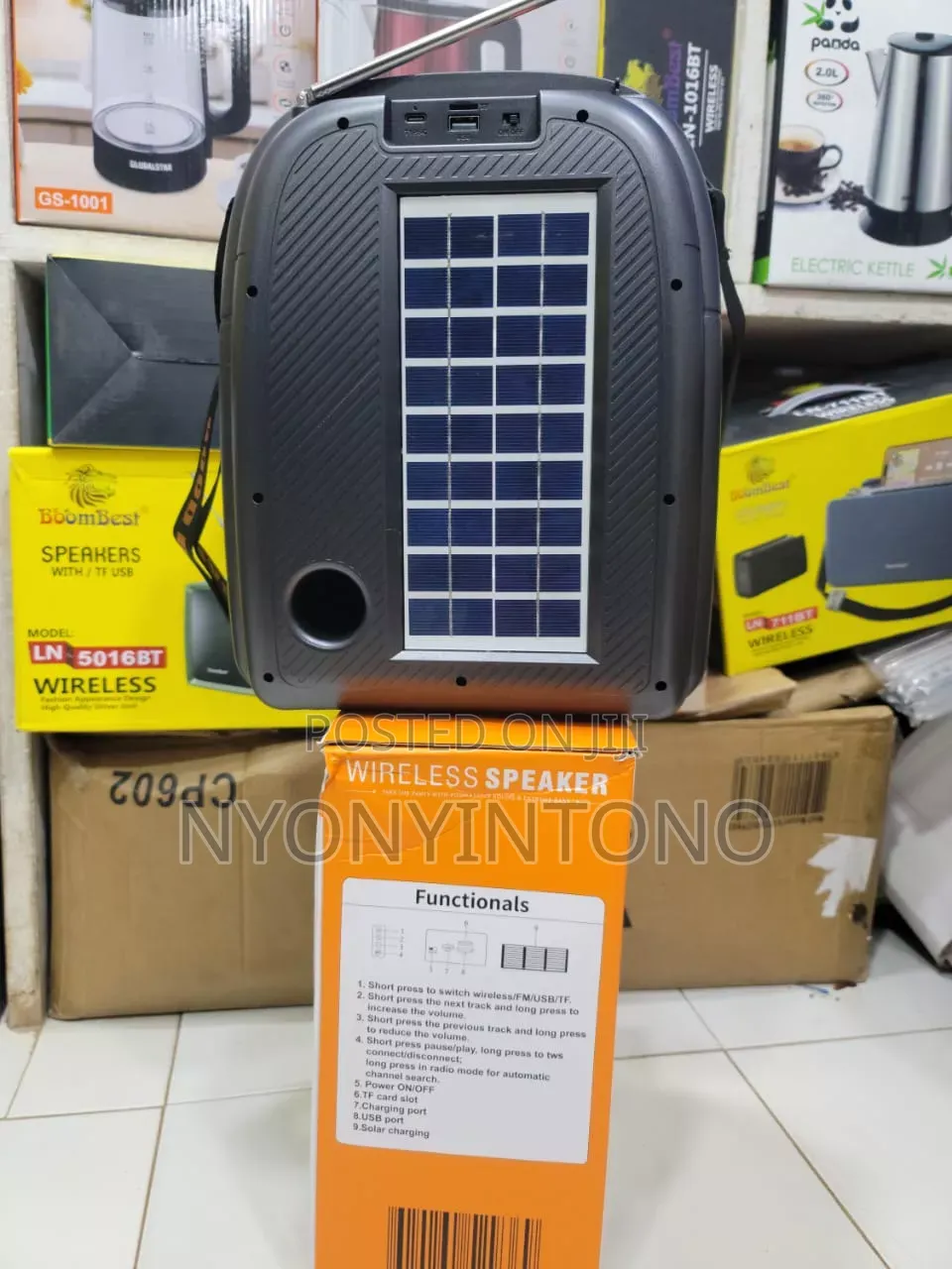 JSJZ S36 Sun Wireless Speaker