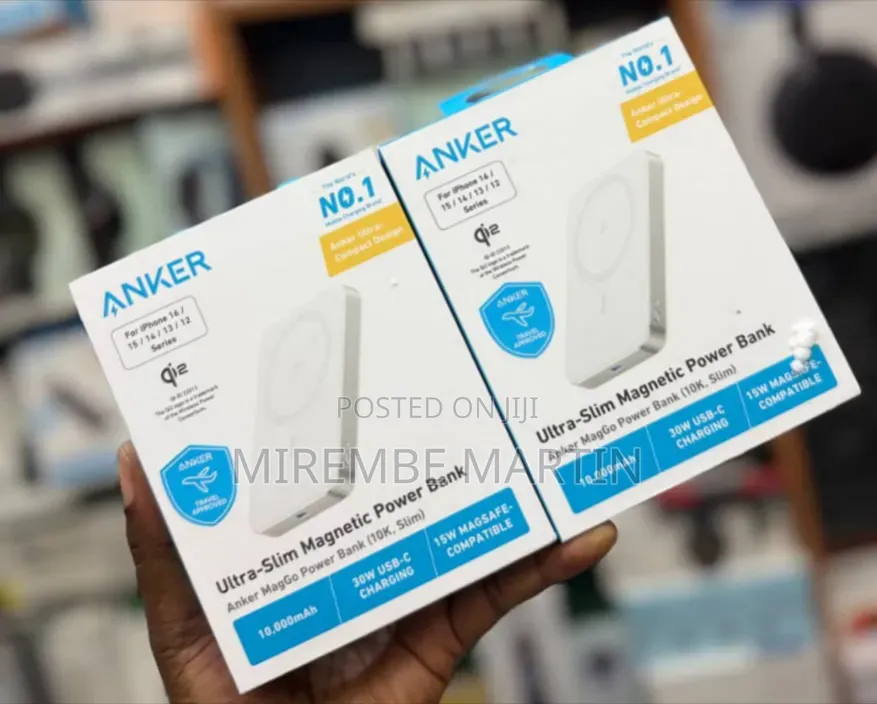 Anker MagGo Power Bank Ultra-Slim 10,000mAh Magnetic Battery Pack