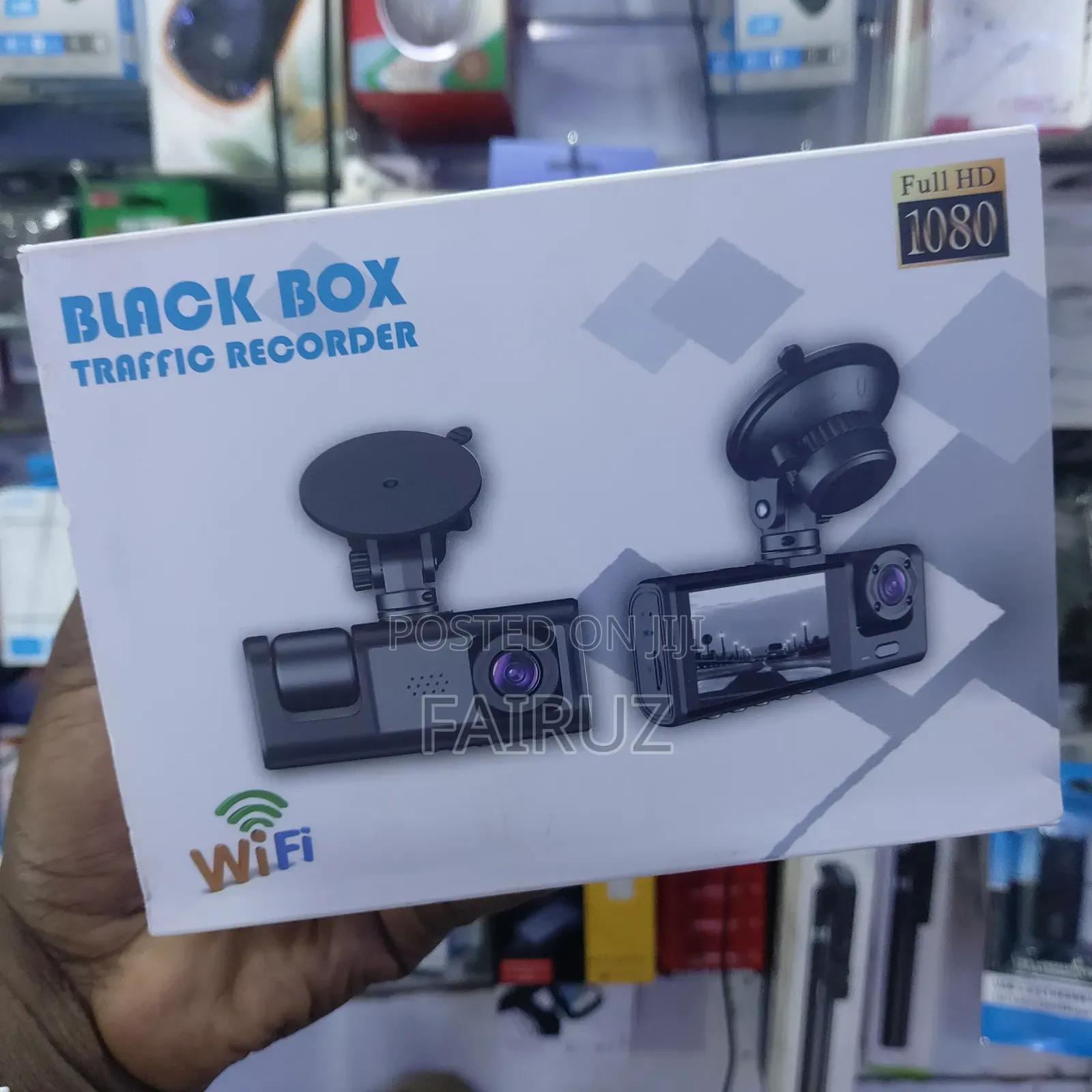 Dual Lens Black Box Traffic Recorder Dash Cam