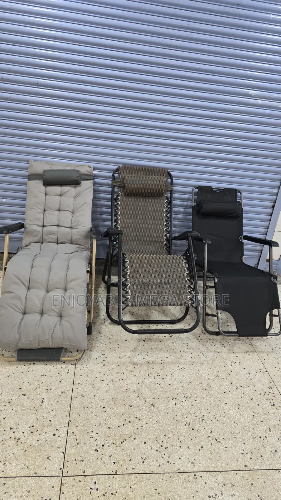 3pcs Combo Set Resting Foldable Chairs