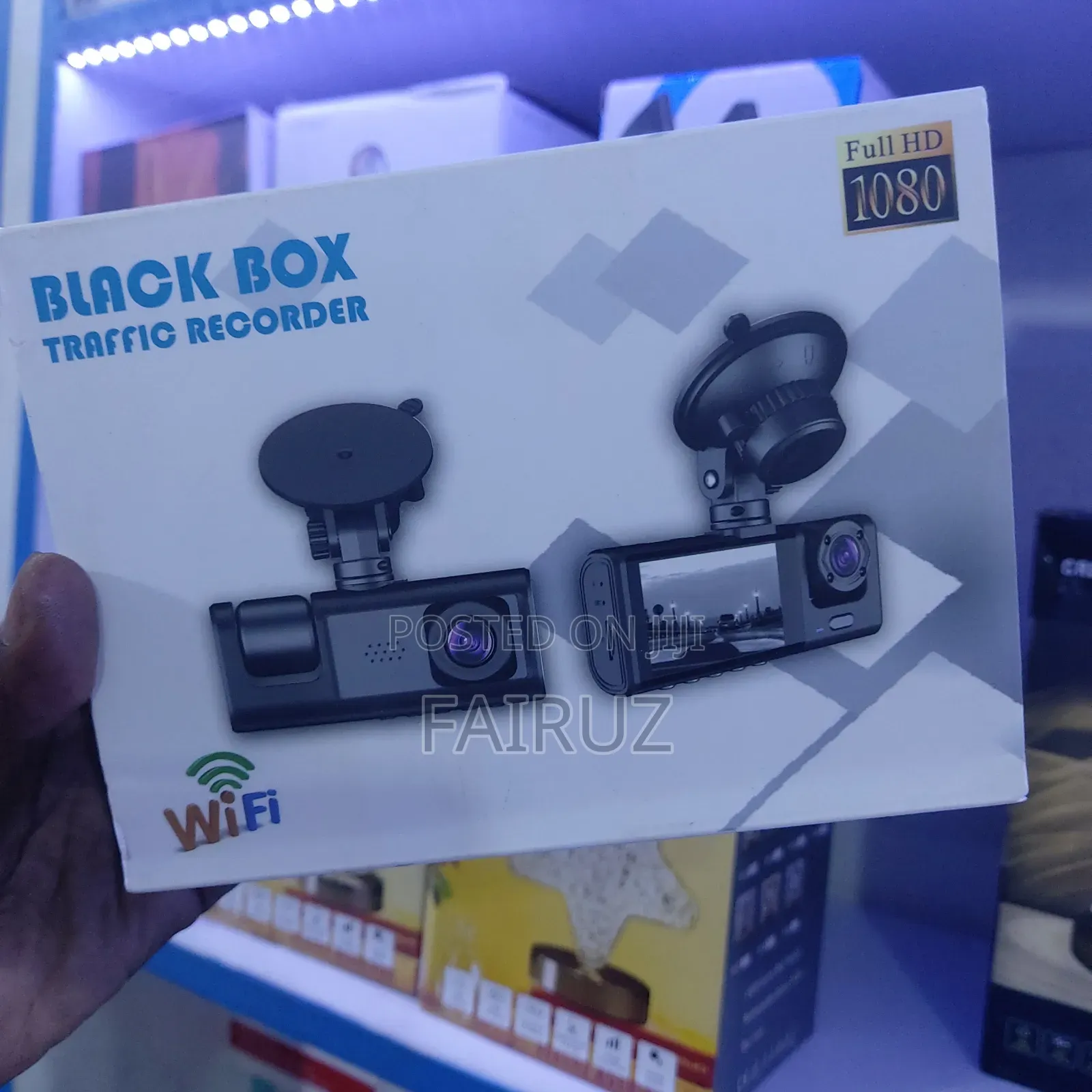 Dual Lens Black Box Traffic Recorder Dash Cam