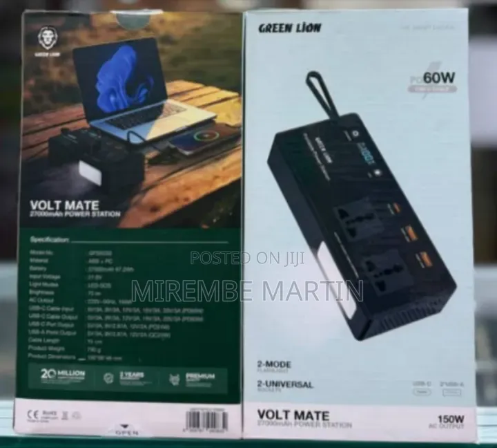 Green Lion Volt Mate 27000mAh Power Station