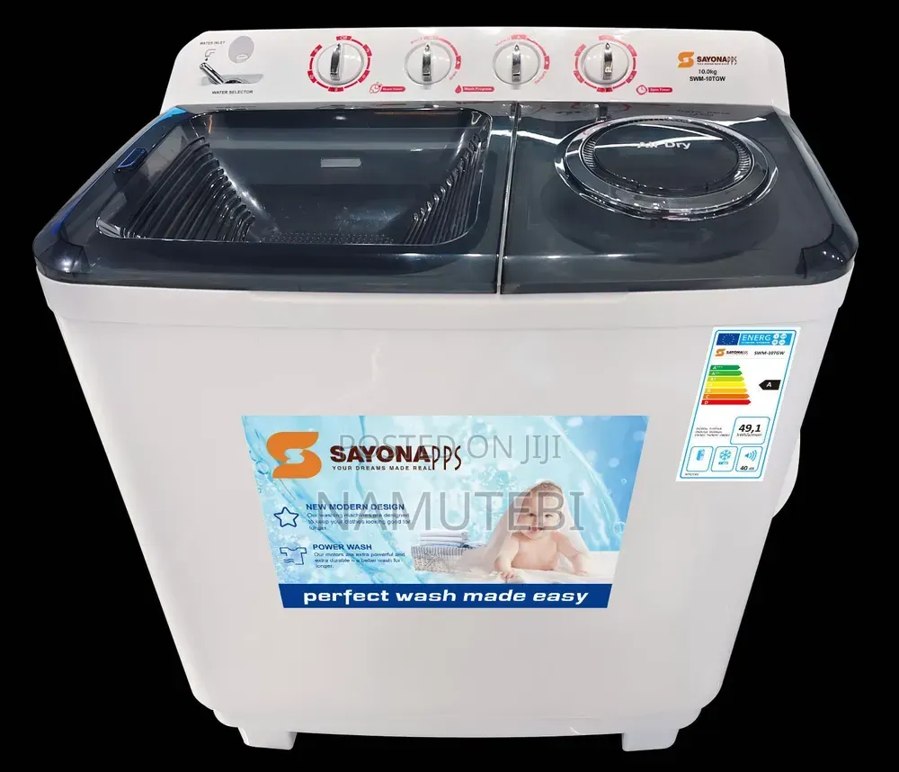 Sayona 10kg TWIN TUB Washing Machine