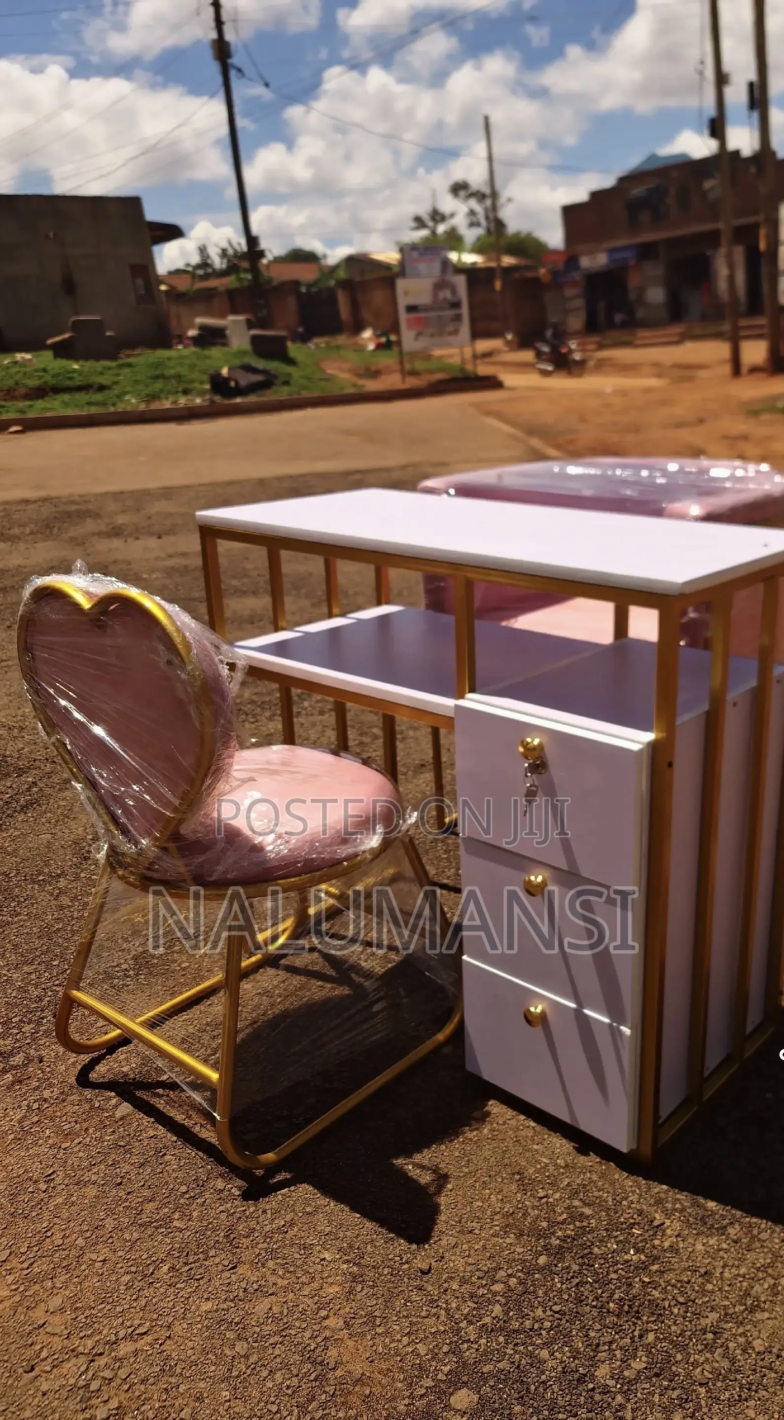 Nail Chairs and Table