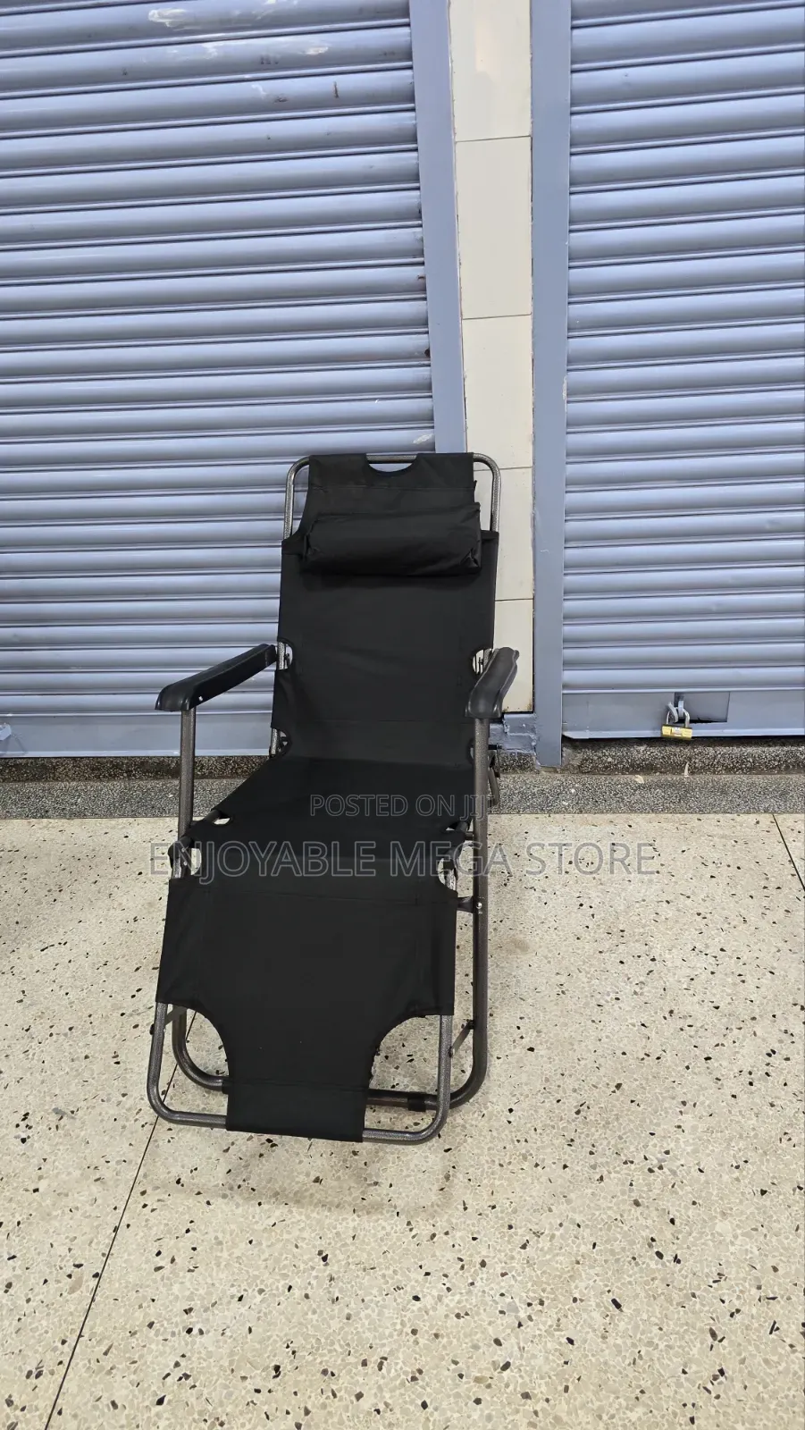 Portable 2 in 1 Foldable Bed Chair Folding Chairs Outdoor