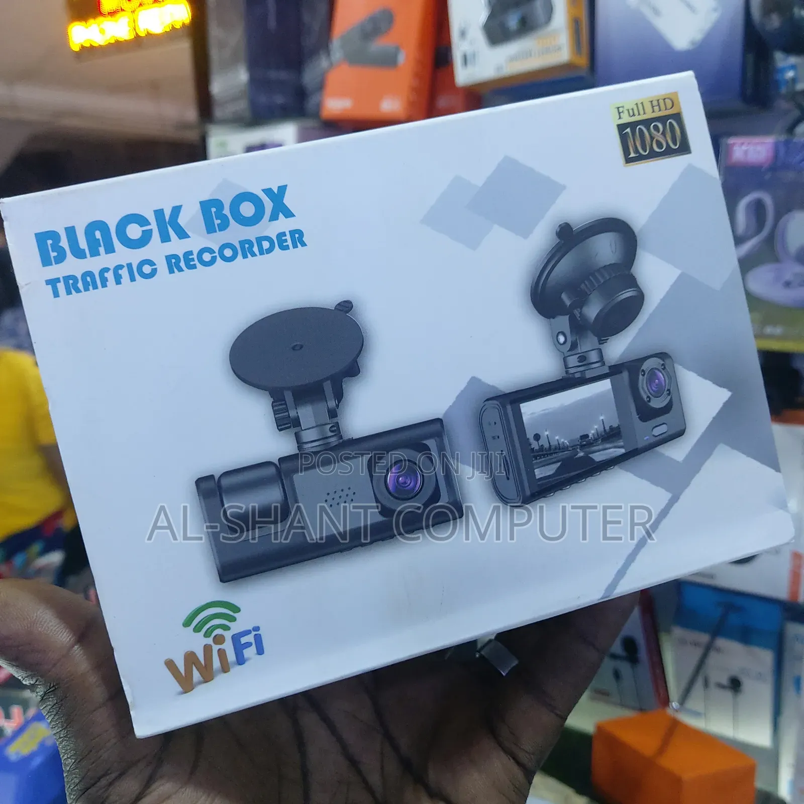 Dual Lens Black Box Traffic Recorder