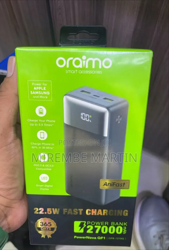 Oraimo 27000mAh With Display