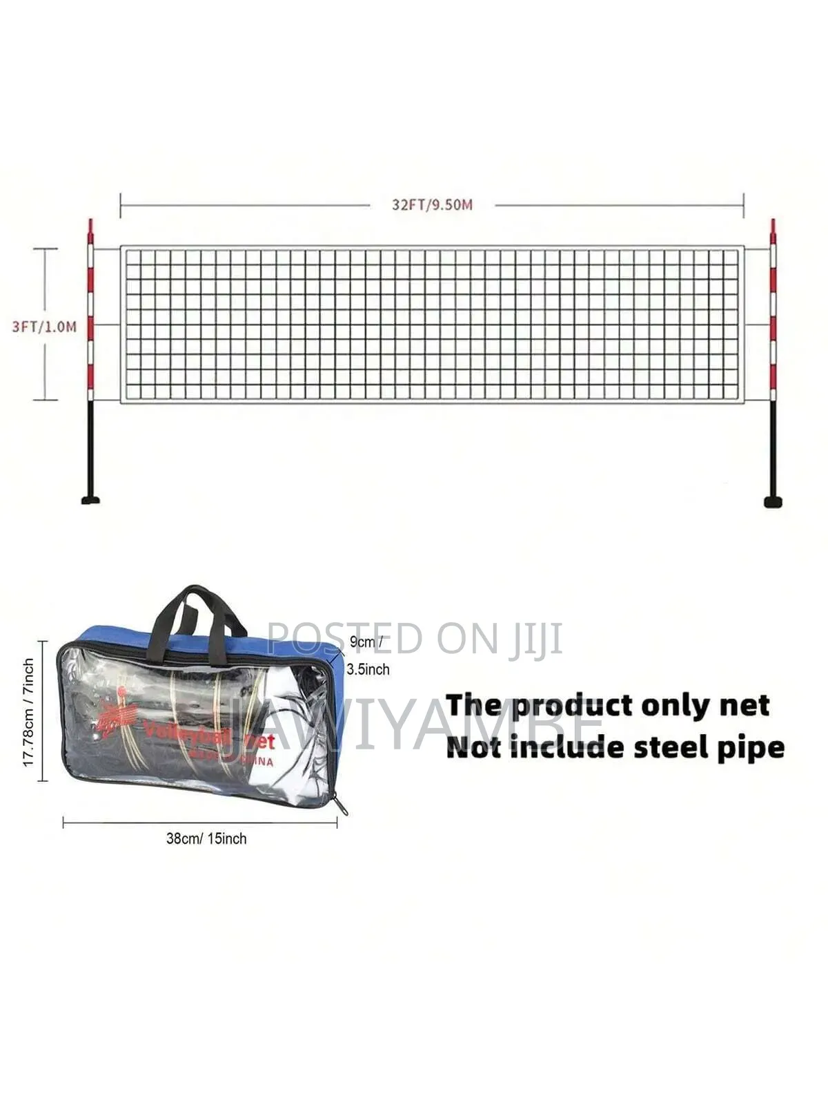 Volleyball Net Standard Size