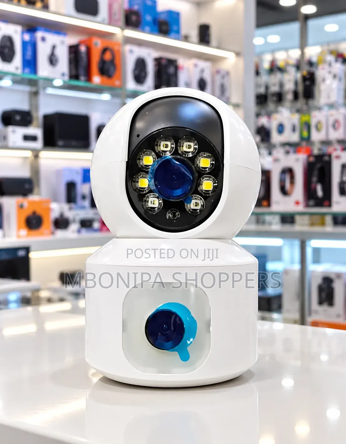 Smart Pan Tilt Security Camera With Night Vision