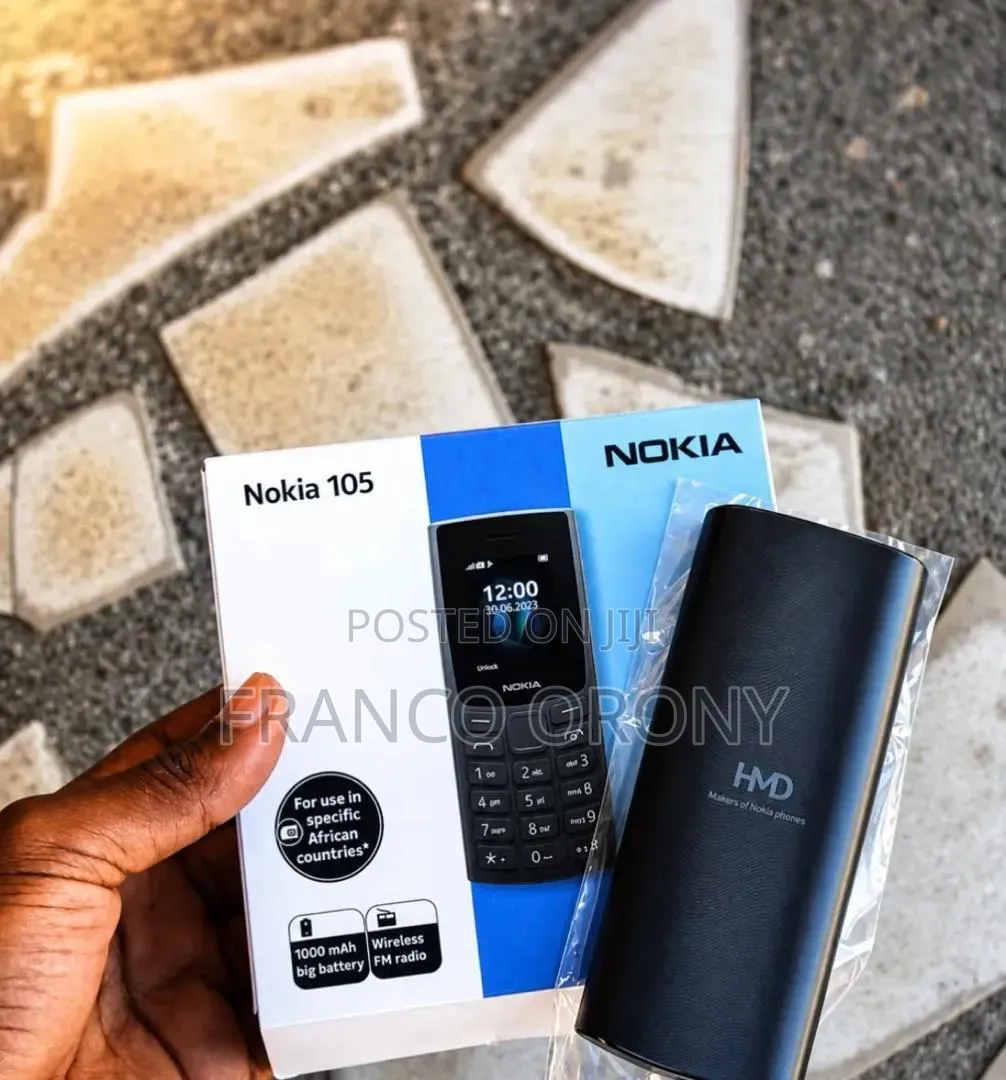New Nokia 105 Black