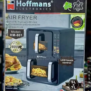 5L + 7L LCD Touch Hoffman Air Fryer