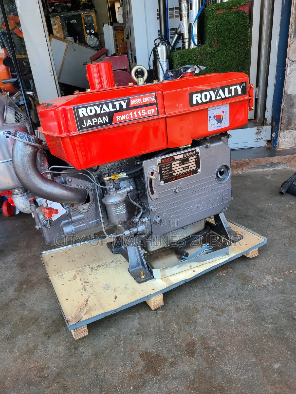 Water Cold Diesel Engine