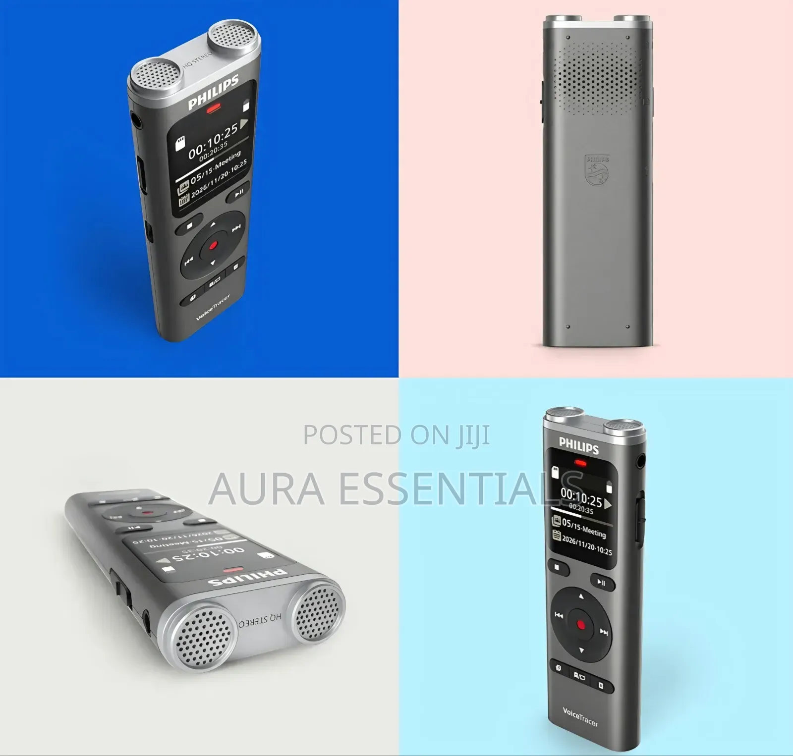Philips DVT2075 VoiceTracer, Audio Recorder