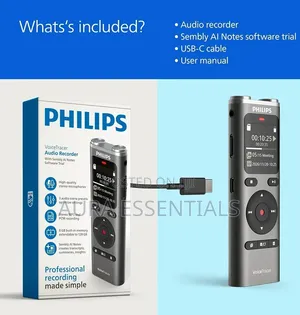 Philips DVT2075 VoiceTracer, Audio Recorder