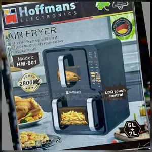 5L + 7L LCD Touch Hoffman Air Fryer