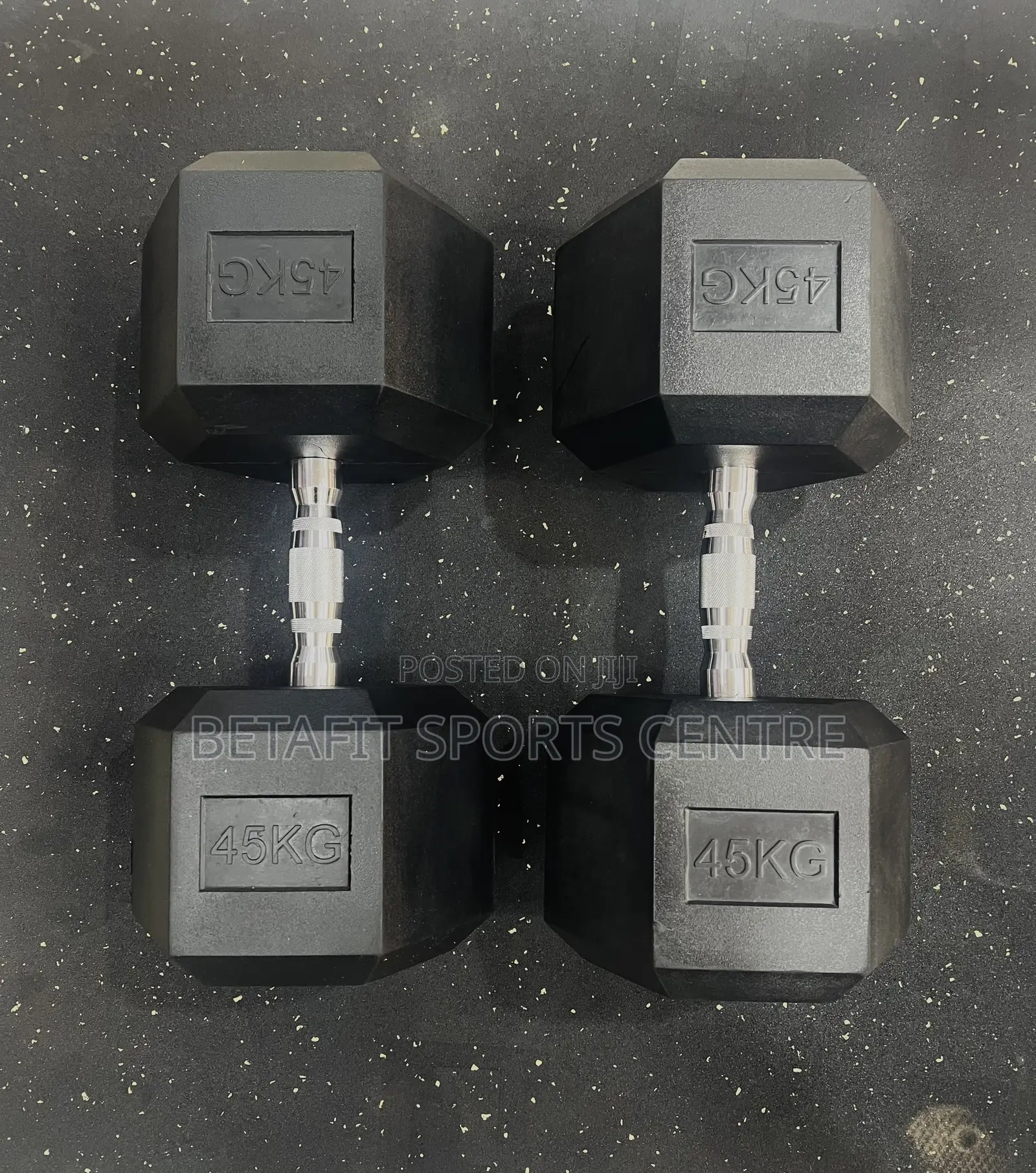45kg Hexagon Dumbbell Pair