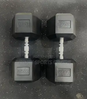 45kg Hexagon Dumbbell Pair